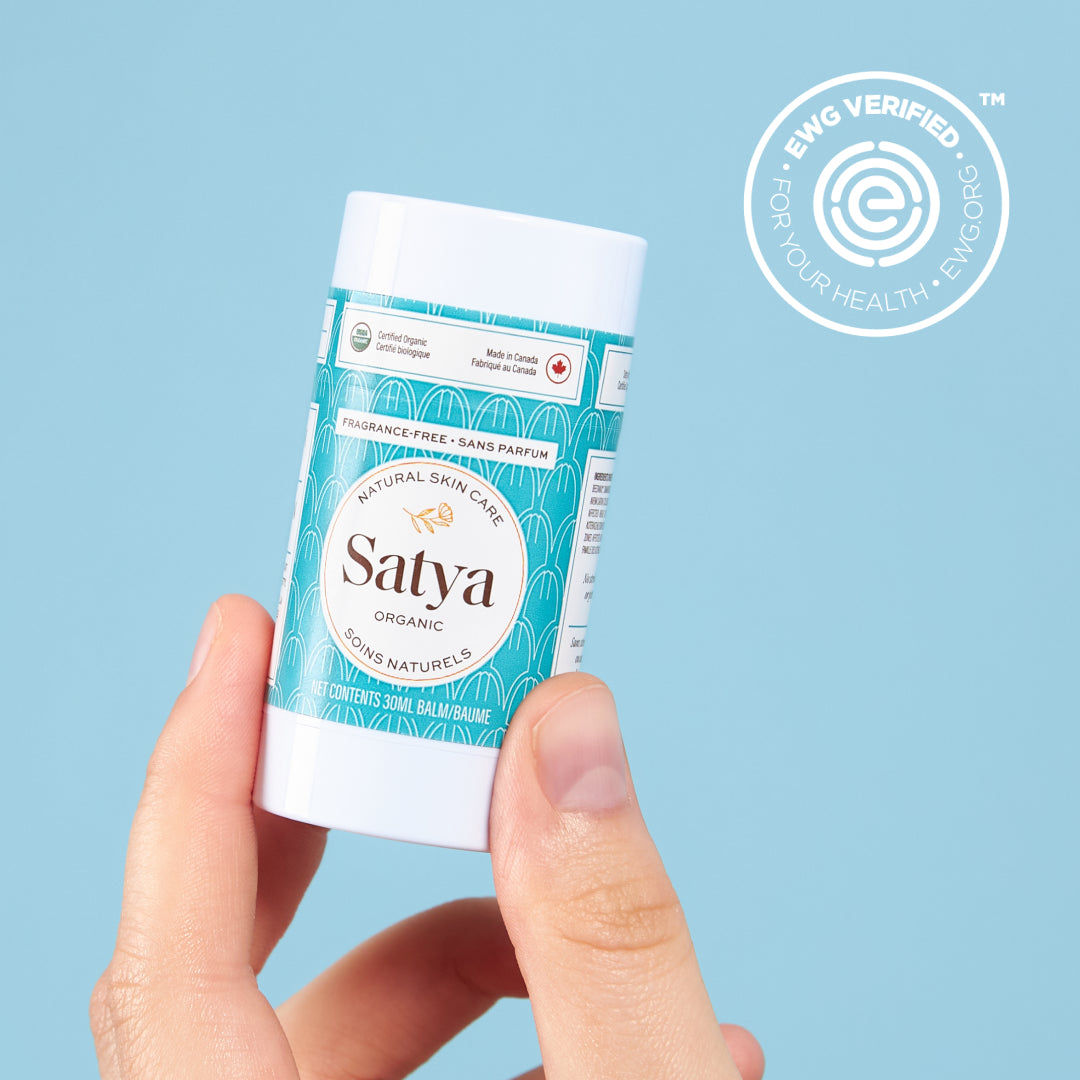 Satya's Multi-Use Stick: Proudly EWG Skin Deep Verified