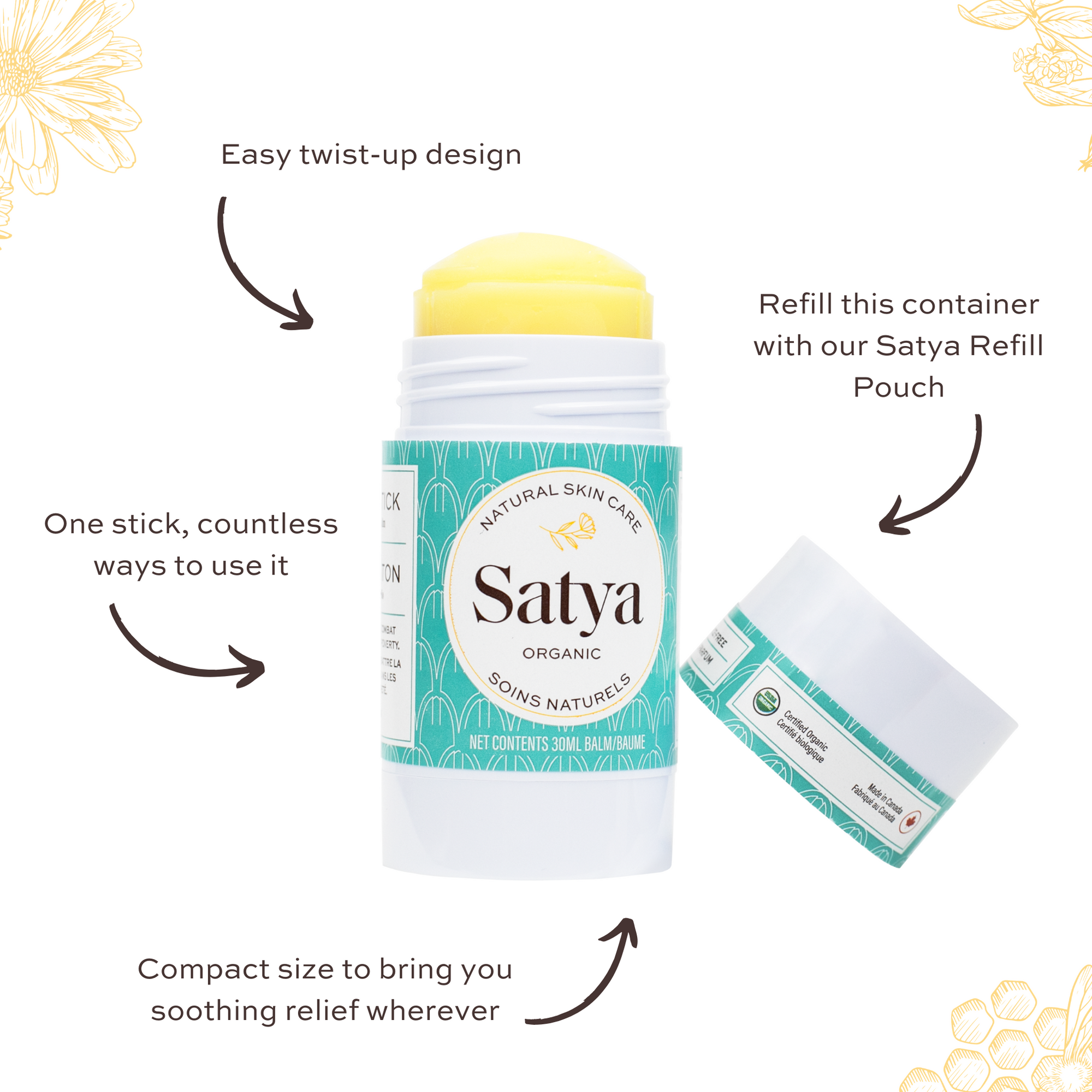 The One Easy Glide Stick- 3 Pack