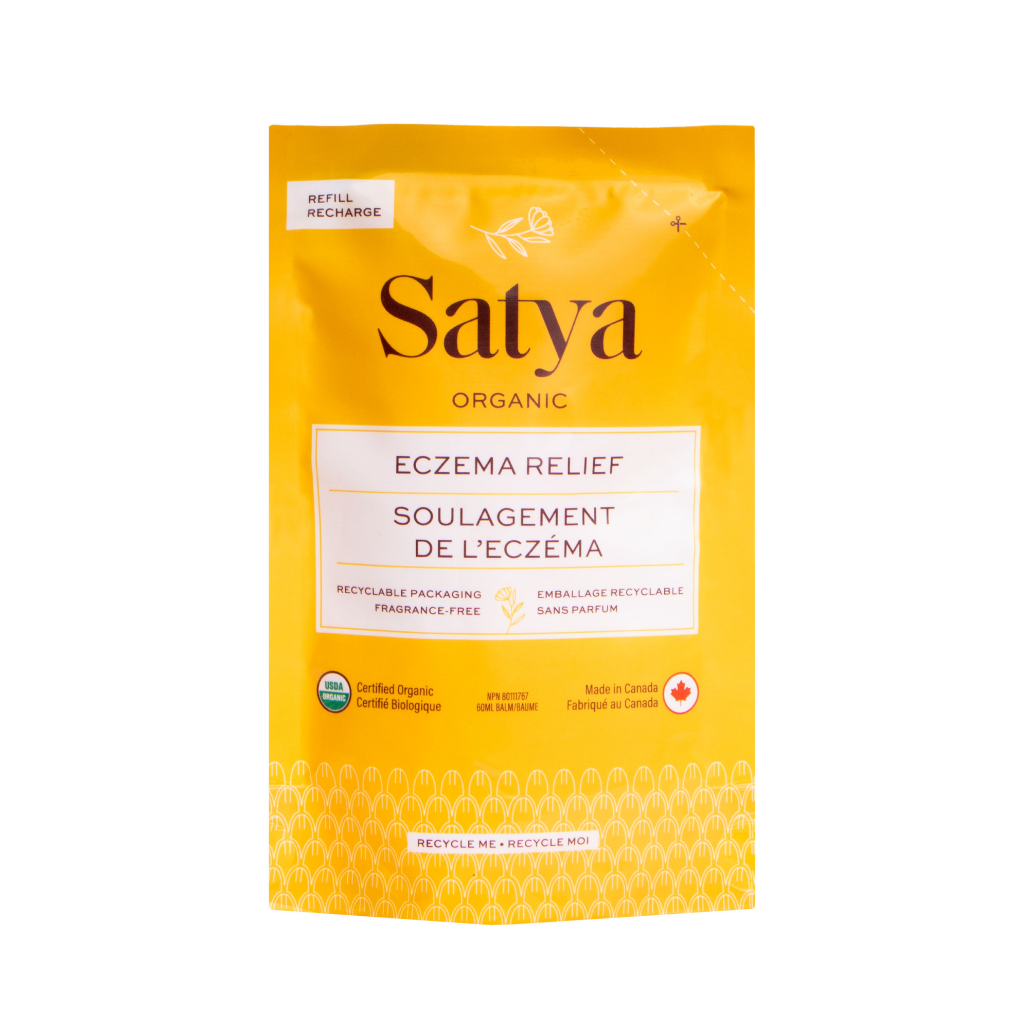Satya Eczema Relief Refill Pouch