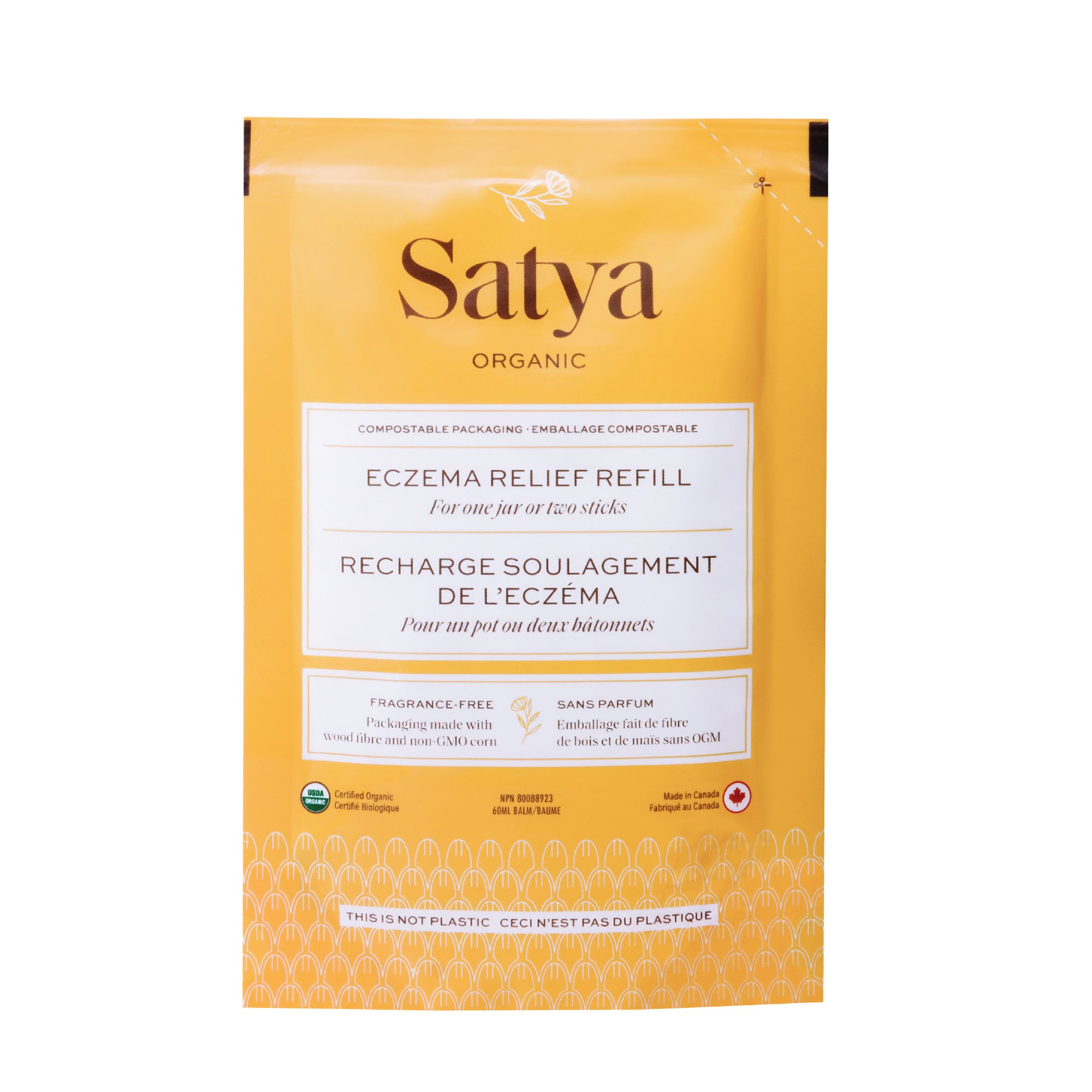 Satya Eczema Relief Refill Pouch